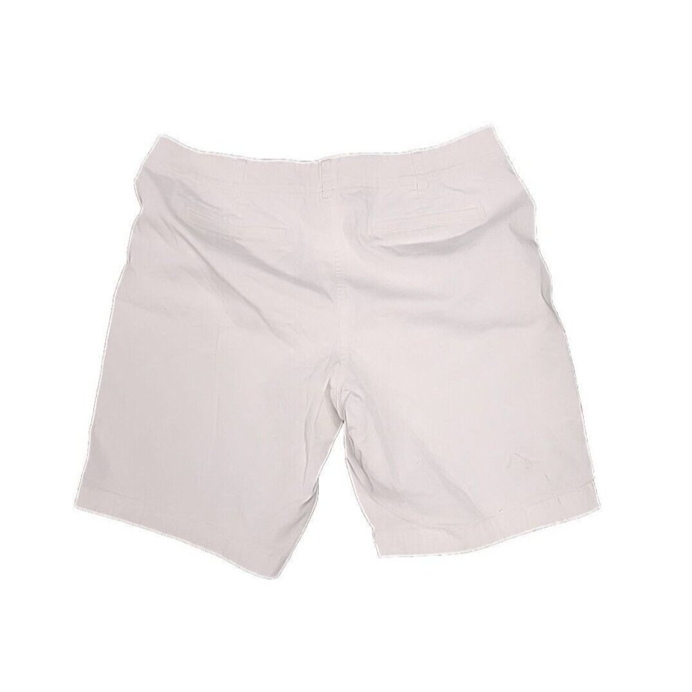 J. Crew Shorts Bermuda White Classic Hight Rise 9.5" Inseam Women's 14 - Picture 2 of 4